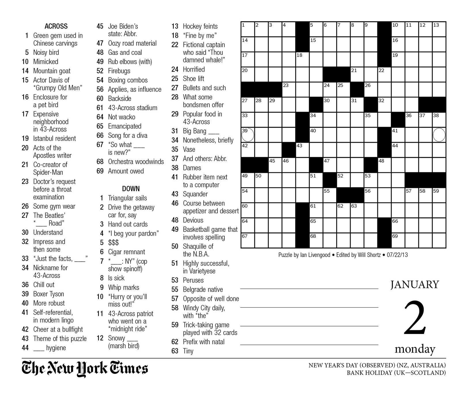 March 16, 2025 NYT Mini Crossword: Solutions And Clues March 16, 2025 NYT Mini Crossword: Solutions And Clues