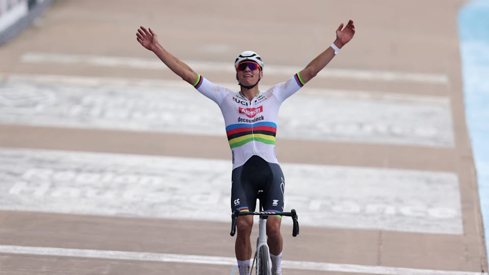 Mathieu Van Der Poel's Reign: Three Paris-Roubaix Wins In A Row Mathieu Van Der Poel's Reign: Three Paris-Roubaix Wins In A Row