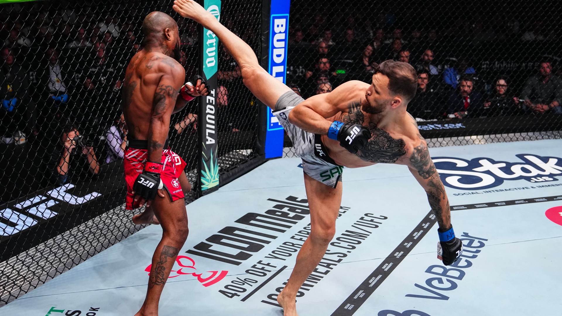 Mauricio Ruffy's Spinning Kick KO: UFC 313 Training Footage Mauricio Ruffy's Spinning Kick KO: UFC 313 Training Footage