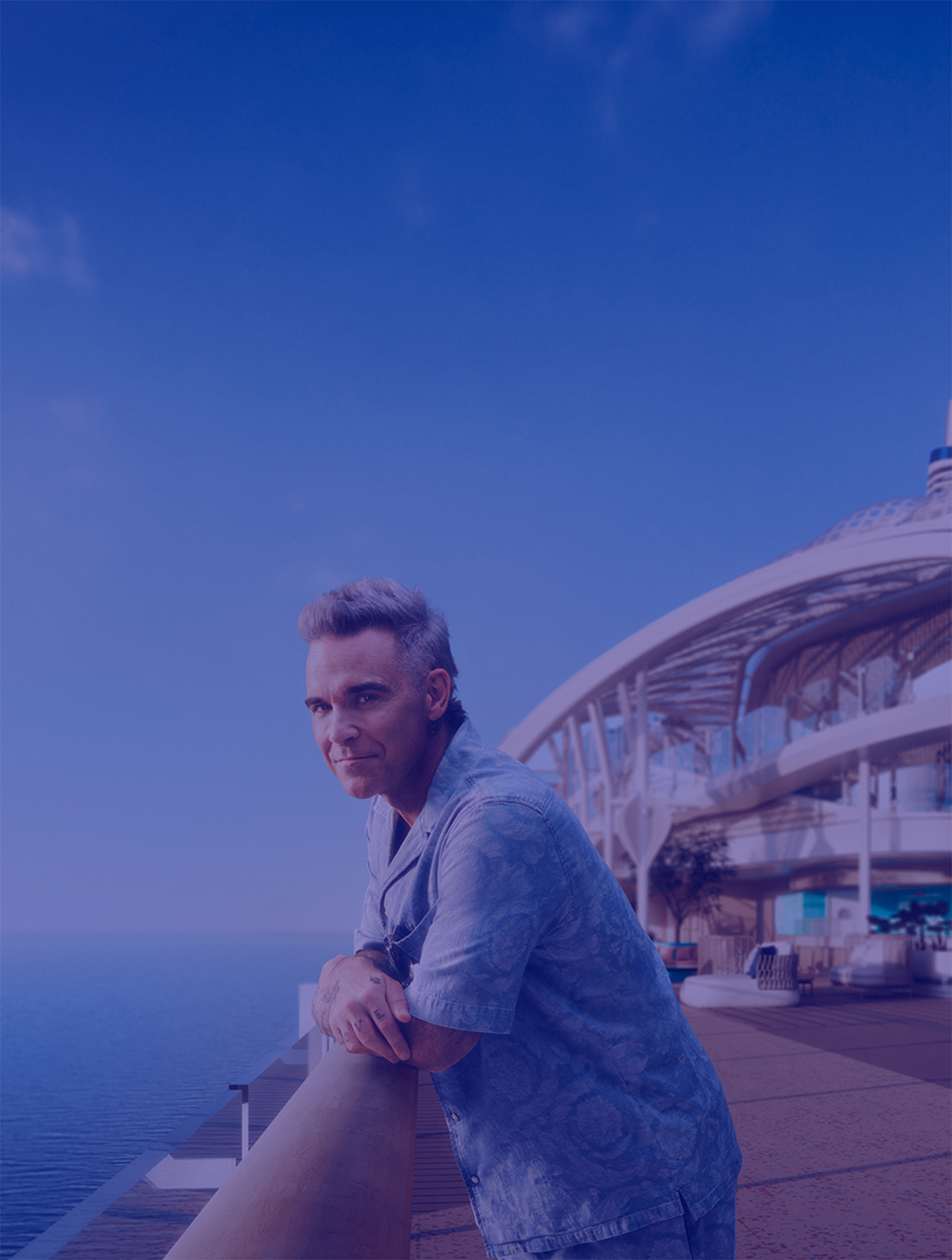 Mein Schiff Relax Christening: Robbie Williams' Star-Studded Performance Mein Schiff Relax Christening: Robbie Williams' Star-Studded Performance
