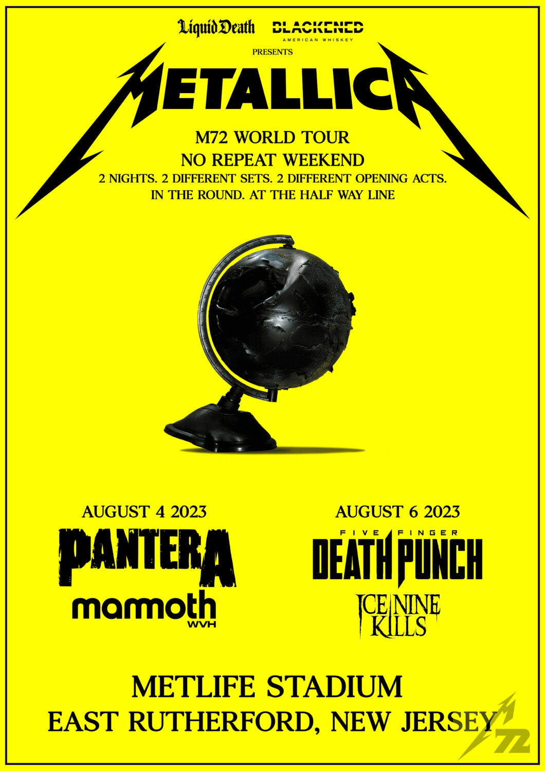 Metallica M72 World Tour 2026: UK & Europe Dates Announced Metallica M72 World Tour 2026: UK & Europe Dates Announced