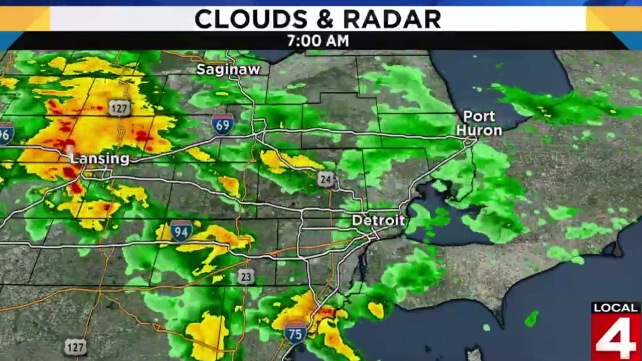 Metro Detroit Weather Forecast: Cool Monday, Clearing Skies Metro Detroit Weather Forecast: Cool Monday, Clearing Skies