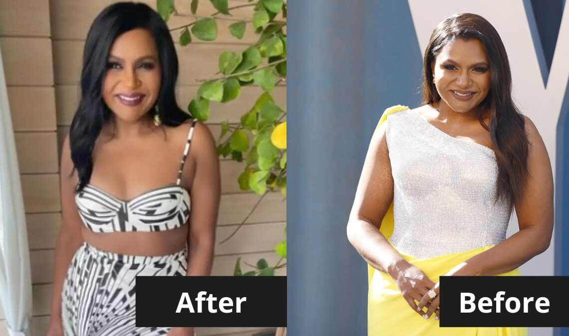 Mindy Kaling's Weight Loss Journey: Before And After Photos Mindy Kaling's Weight Loss Journey: Before And After Photos