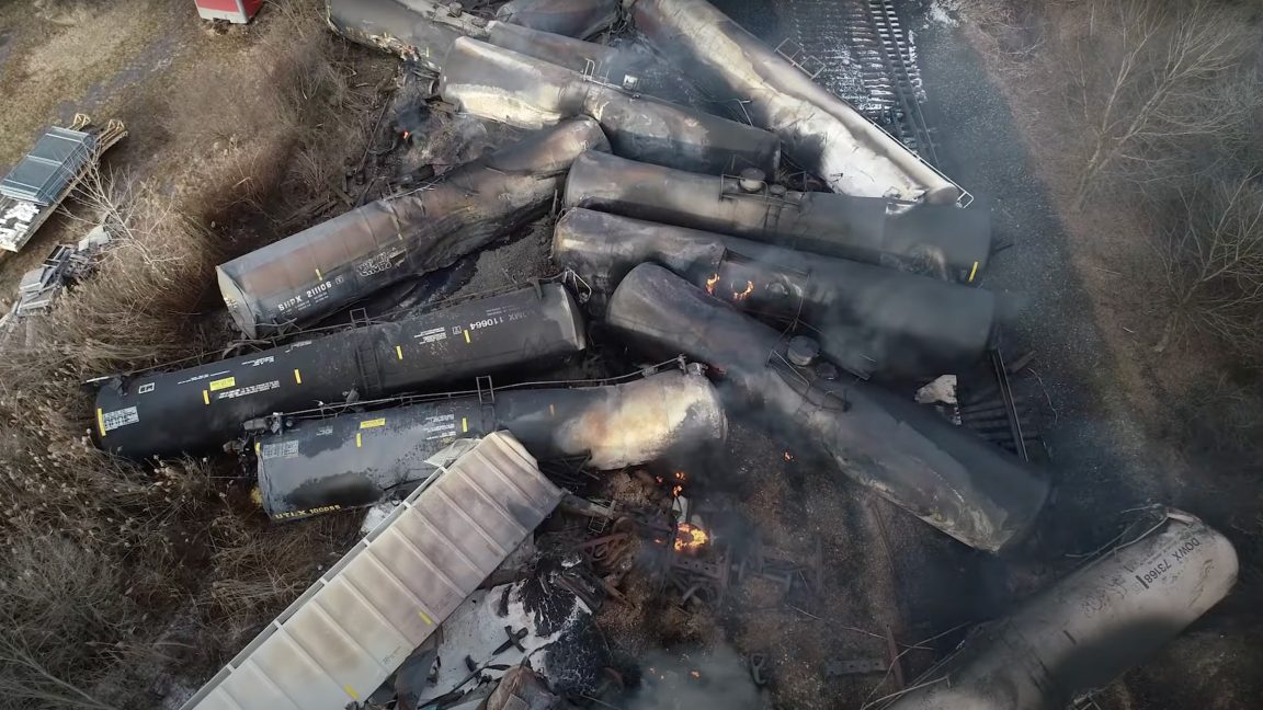 Months-Long Lingering Of Toxic Chemicals From Ohio Train Derailment In Buildings Months-Long Lingering Of Toxic Chemicals From Ohio Train Derailment In Buildings