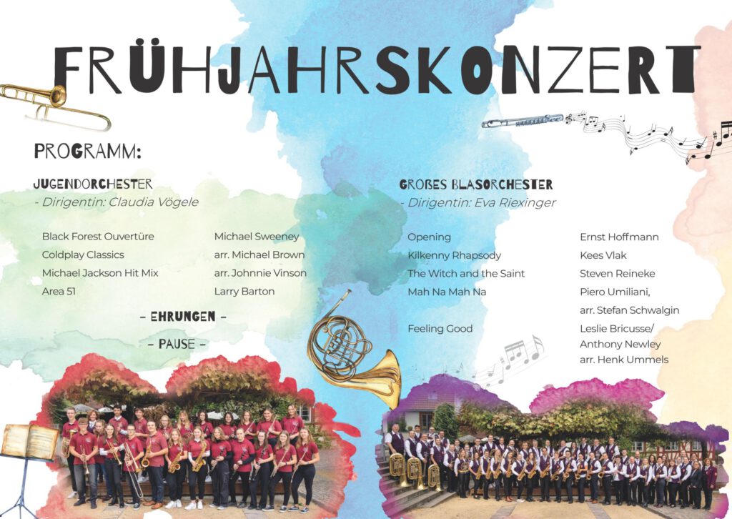 Musikverein Viehdorf: Einladung Zum Frühjahrskonzert Musikverein Viehdorf: Einladung Zum Frühjahrskonzert