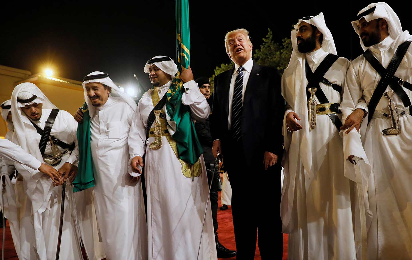 Musk's Unexpected Behavior With Trump In Saudi Arabia Musk's Unexpected Behavior With Trump In Saudi Arabia
