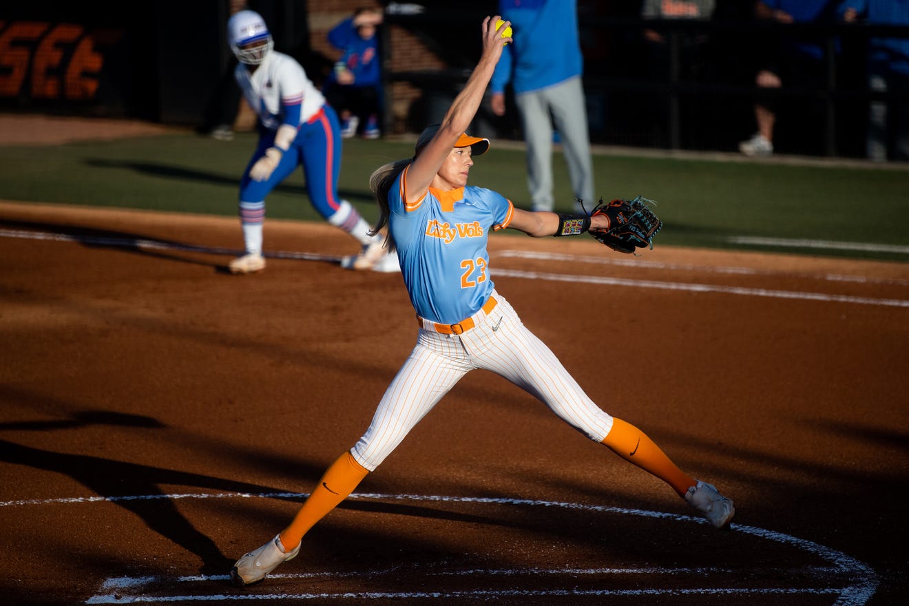 NCAA Softball: Tennessee's Karlyn Pickens Throws Historic 78.2 Mph Fastball NCAA Softball: Tennessee's Karlyn Pickens Throws Historic 78.2 Mph Fastball