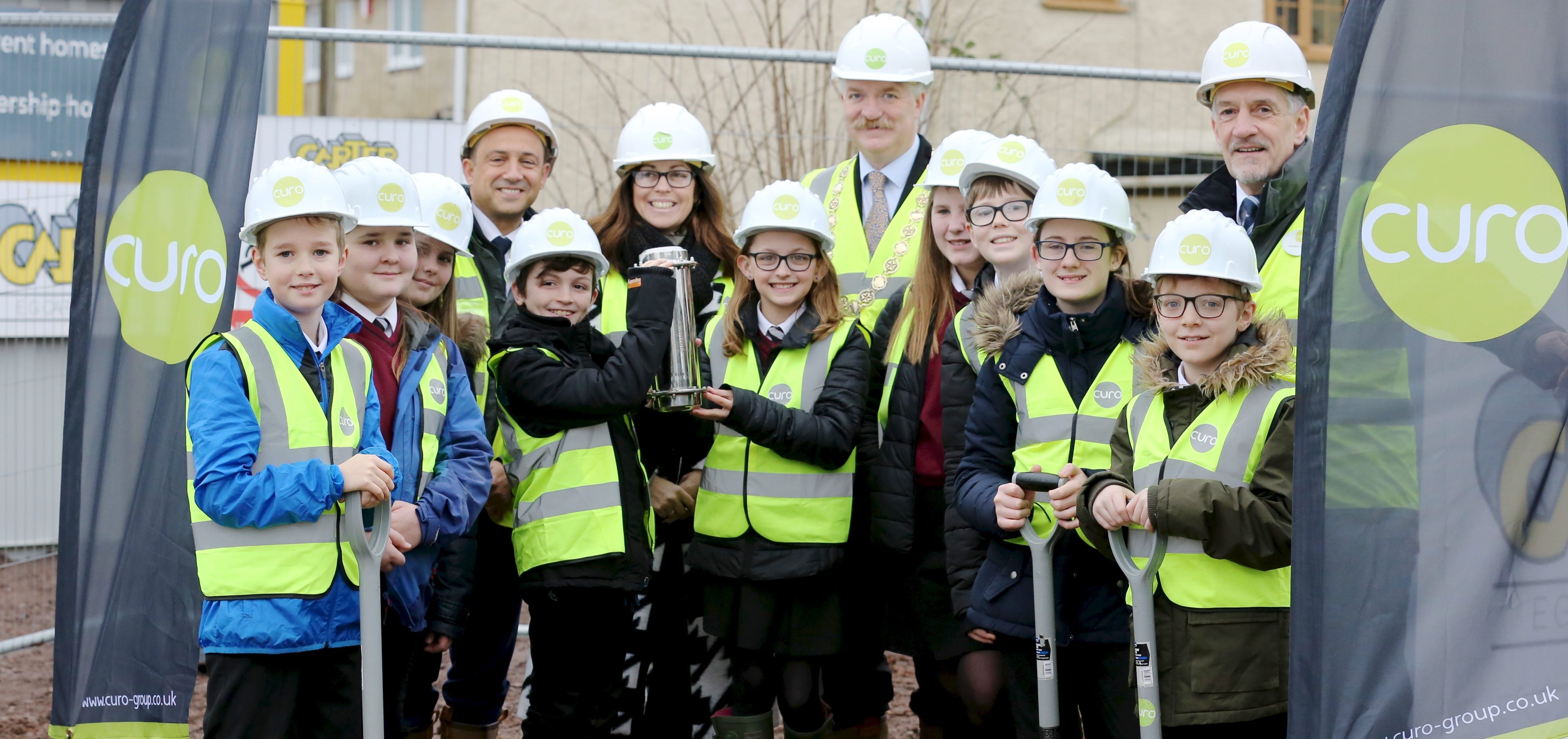 New Affordable Homes For Strathdearn: Tomatin Schoolchildren Mark The Start Of Construction New Affordable Homes For Strathdearn: Tomatin Schoolchildren Mark The Start Of Construction