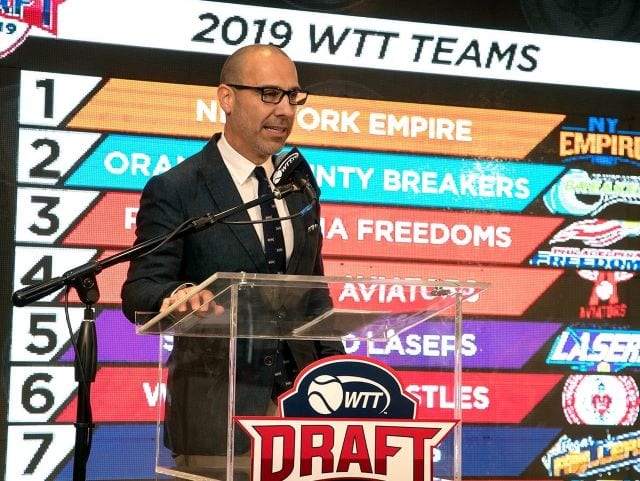 New Competitive Concept Introduced At WTT Press Conference New Competitive Concept Introduced At WTT Press Conference