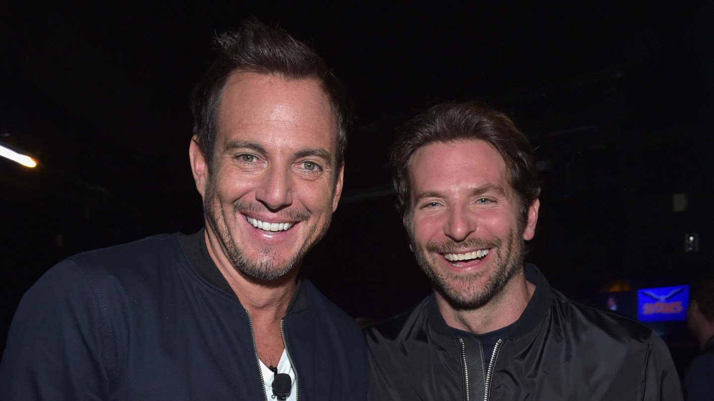 New Photos: Bradley Cooper Directs Will Arnett During New Photos: Bradley Cooper Directs Will Arnett During