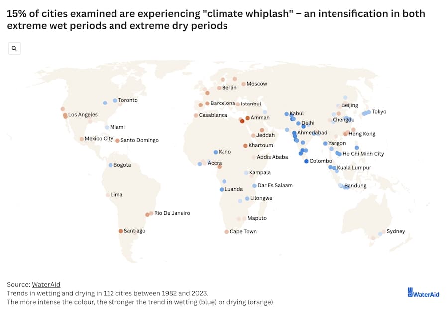 New Report Highlights Dangerous Climate Whiplash In Cities Globally New Report Highlights Dangerous Climate Whiplash In Cities Globally