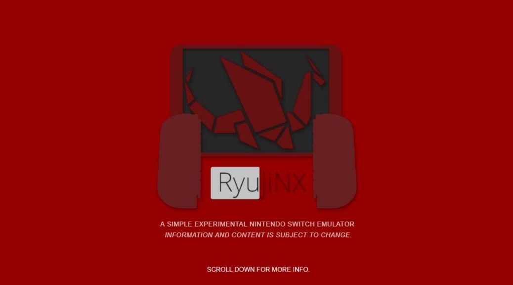 Nintendo's Action Forces Ryujinx Emulator To Cease Development Nintendo's Action Forces Ryujinx Emulator To Cease Development