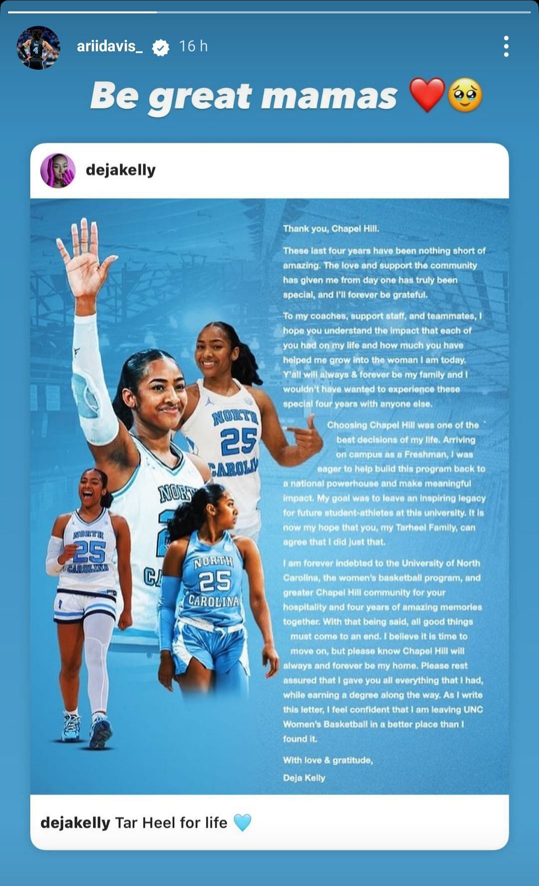 North Carolina's Deja Kelly: Leading The Tar Heels In Oregon North Carolina's Deja Kelly: Leading The Tar Heels In Oregon