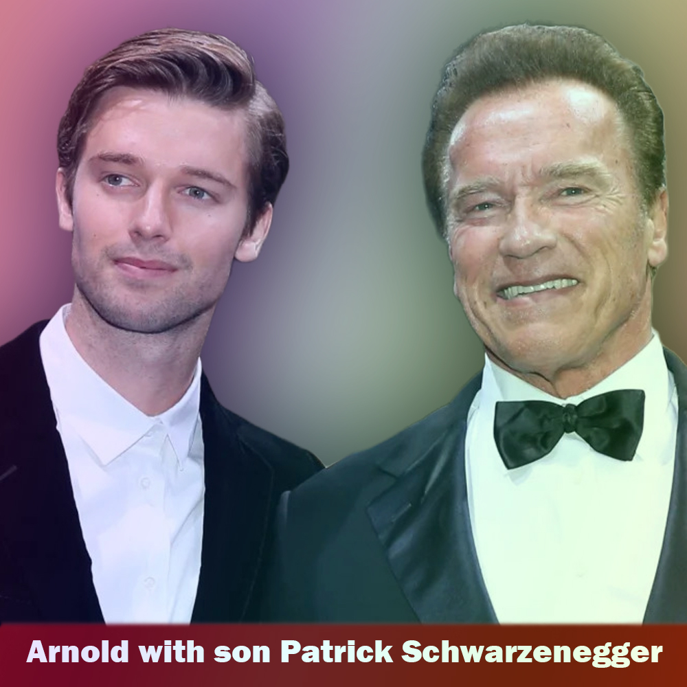 Nude Photoshoot: Arnold Schwarzenegger Supports Son Patrick Nude Photoshoot: Arnold Schwarzenegger Supports Son Patrick