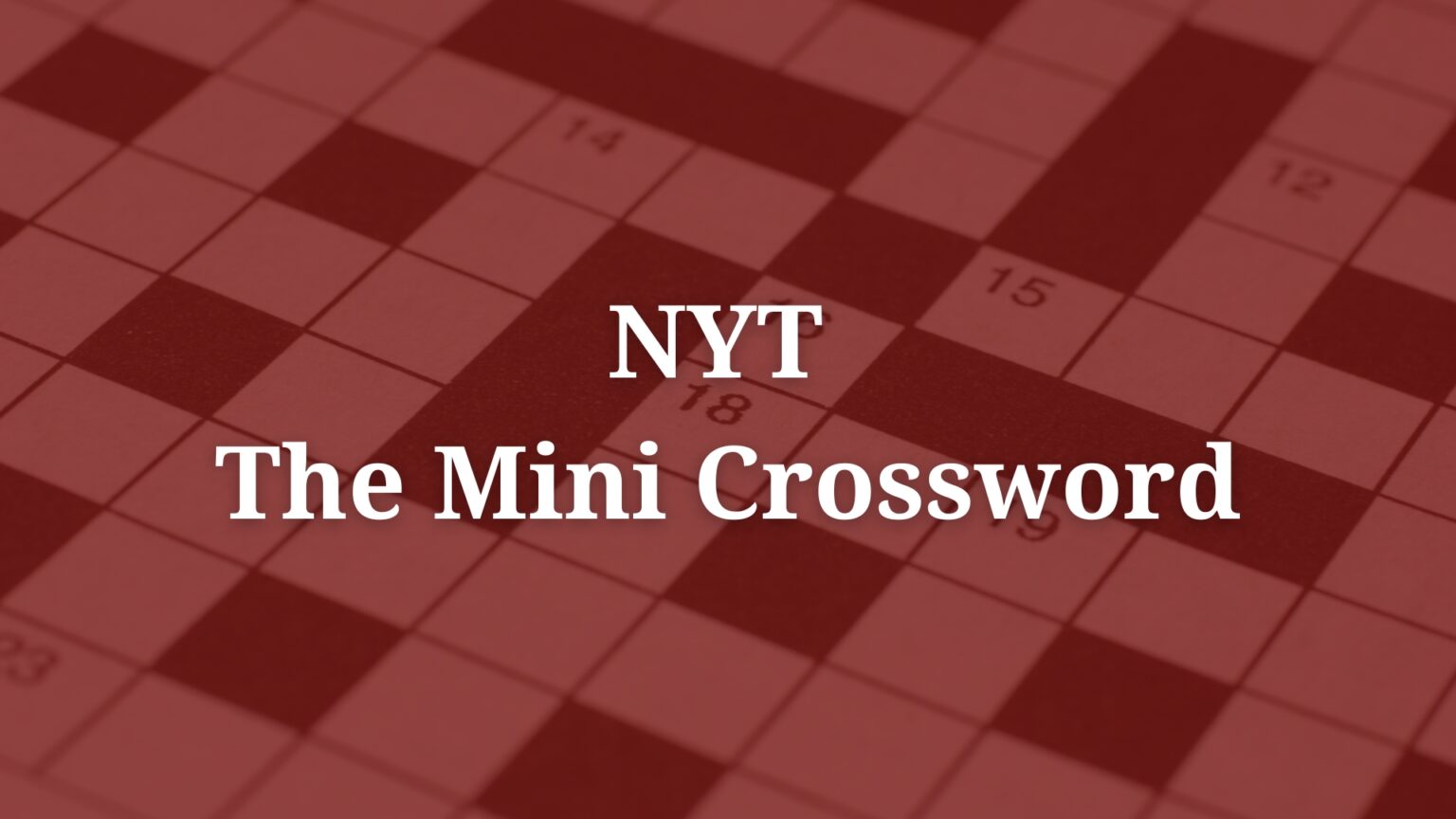 NYT Mini Crossword Answers (March 31, 2025): Your Monday Puzzle Solved NYT Mini Crossword Answers (March 31, 2025): Your Monday Puzzle Solved