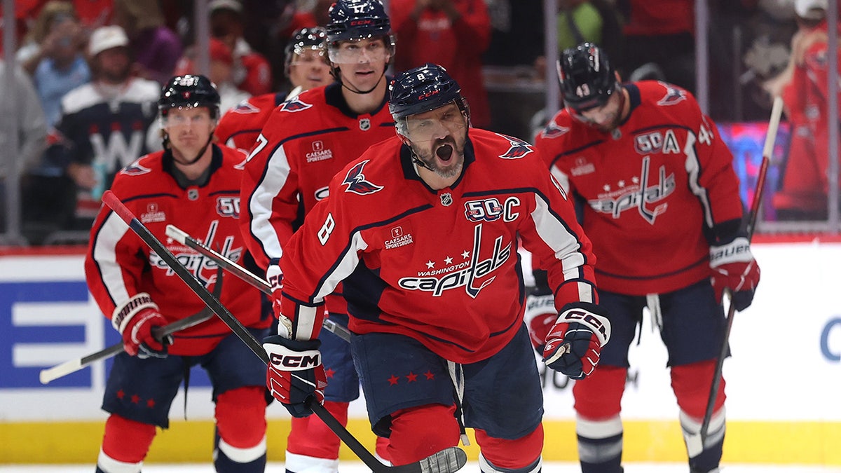 Ovechkin Ties Gretzky's NHL Goal Record: 822 And Counting Ovechkin Ties Gretzky's NHL Goal Record: 822 And Counting