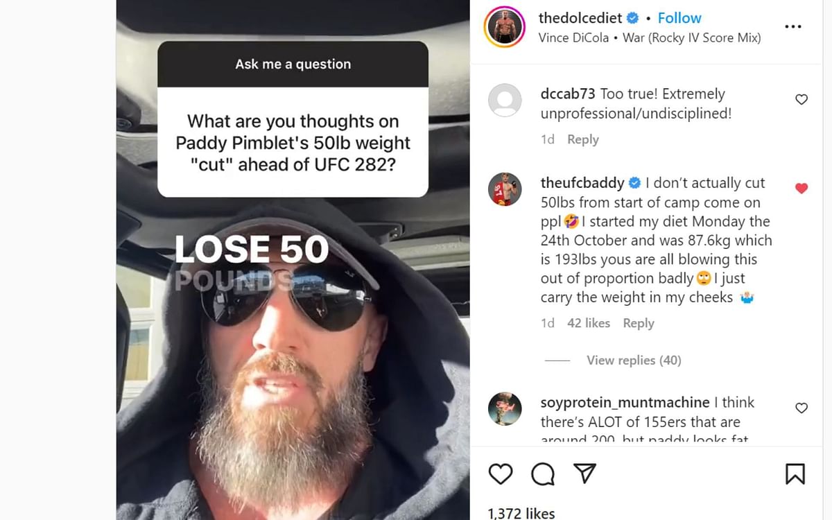 Paddy Pimblett Opens Up About 40lb Weight Gain Post-UFC 314 Paddy Pimblett Opens Up About 40lb Weight Gain Post-UFC 314