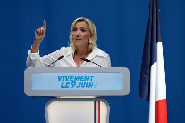 Paris Rally: Le Pen Condemns Embezzlement Conviction As Politically Motivated Paris Rally: Le Pen Condemns Embezzlement Conviction As Politically Motivated
