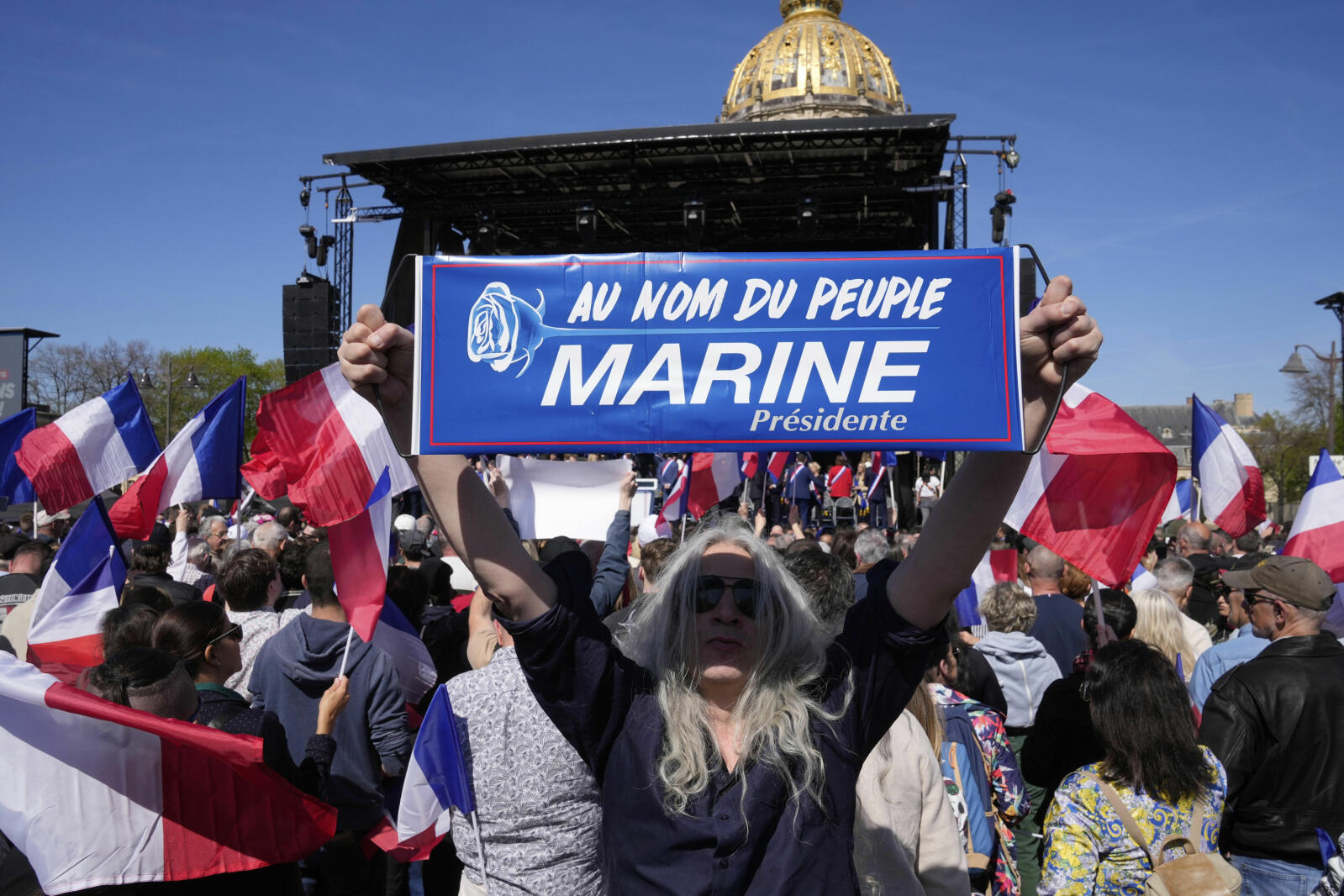 Paris Rally: Marine Le Pen Calls Conviction A Political Maneuver Paris Rally: Marine Le Pen Calls Conviction A Political Maneuver