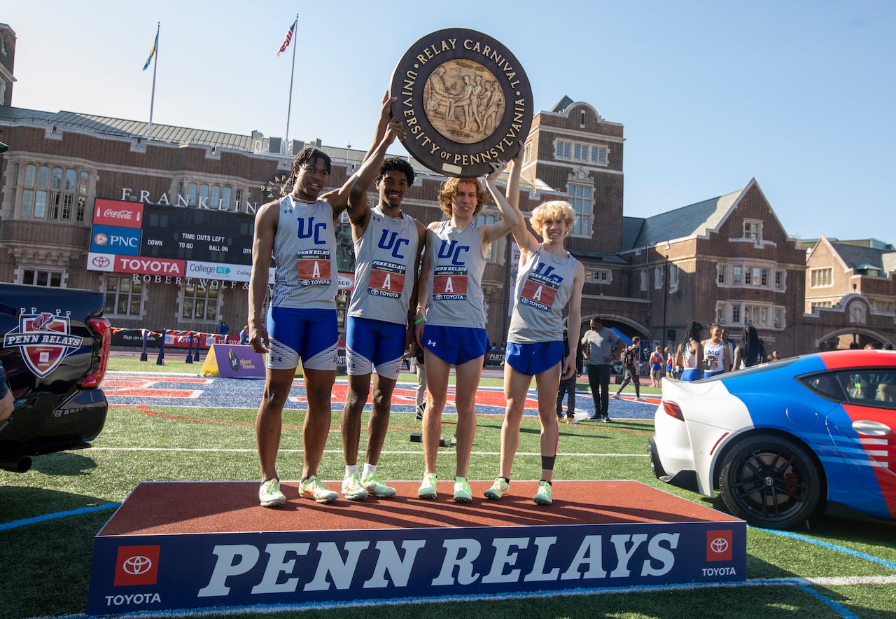 Penn Relays: Allentown Boys Make History With Record-Breaking 4x100m Run Penn Relays: Allentown Boys Make History With Record-Breaking 4x100m Run