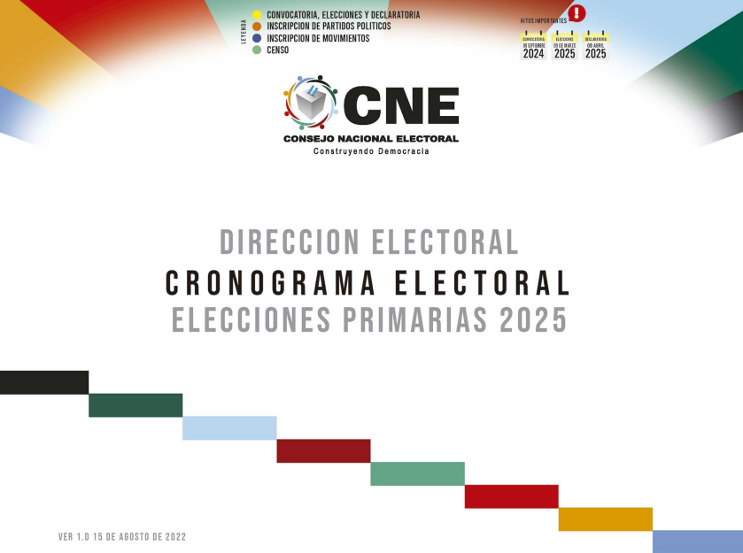 Primarias 2025: El CNE Y El Proceso Electoral Primarias 2025: El CNE Y El Proceso Electoral