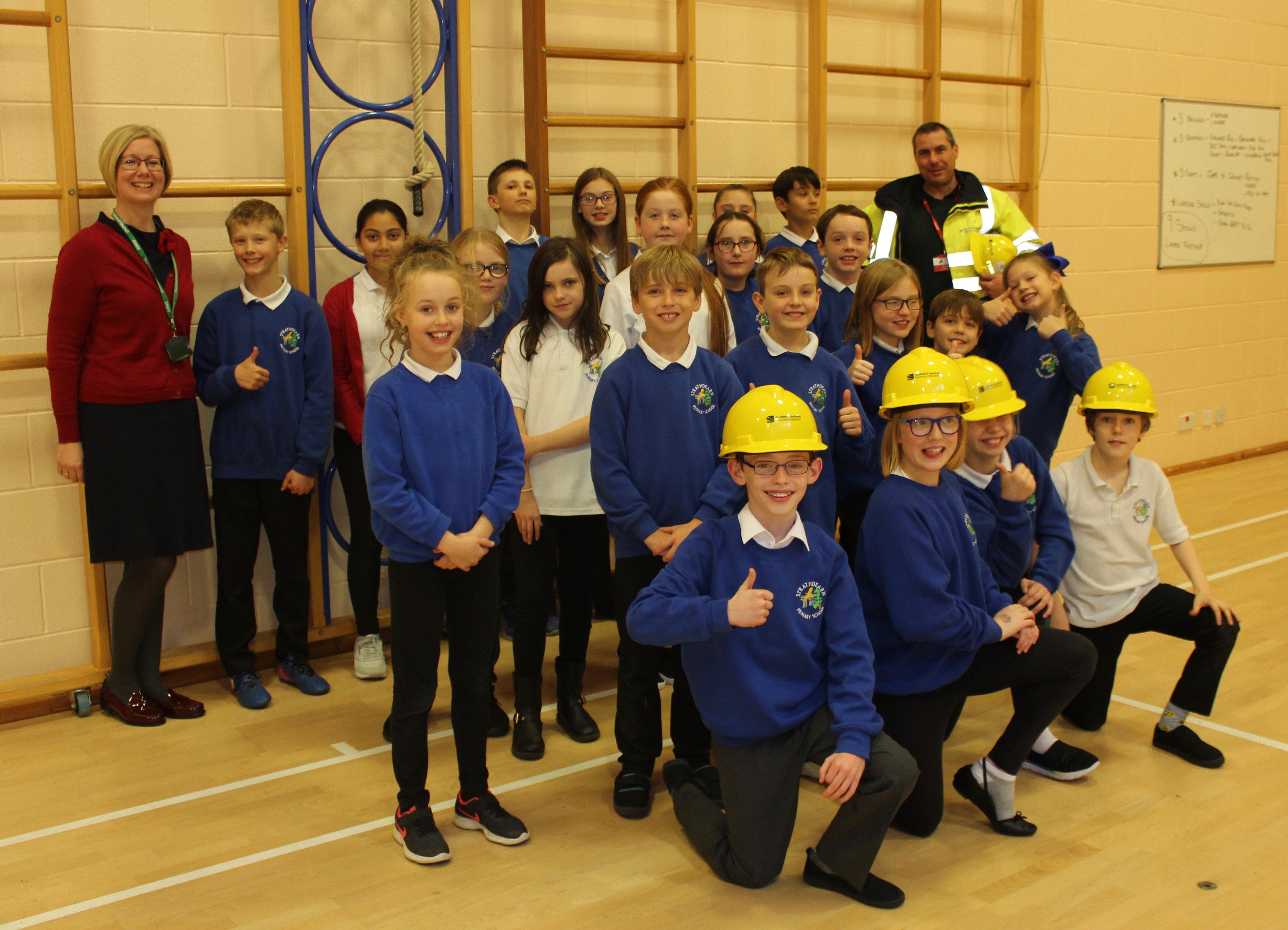 Pupils Celebrate Groundbreaking Of New Affordable Homes In Strathdearn, Tomatin Pupils Celebrate Groundbreaking Of New Affordable Homes In Strathdearn, Tomatin