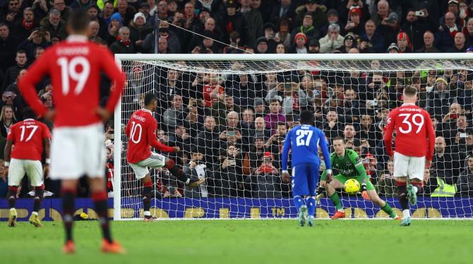 Rashford Scores Twice As Manchester United Defeat Aston Villa In FA Cup Rashford Scores Twice As Manchester United Defeat Aston Villa In FA Cup