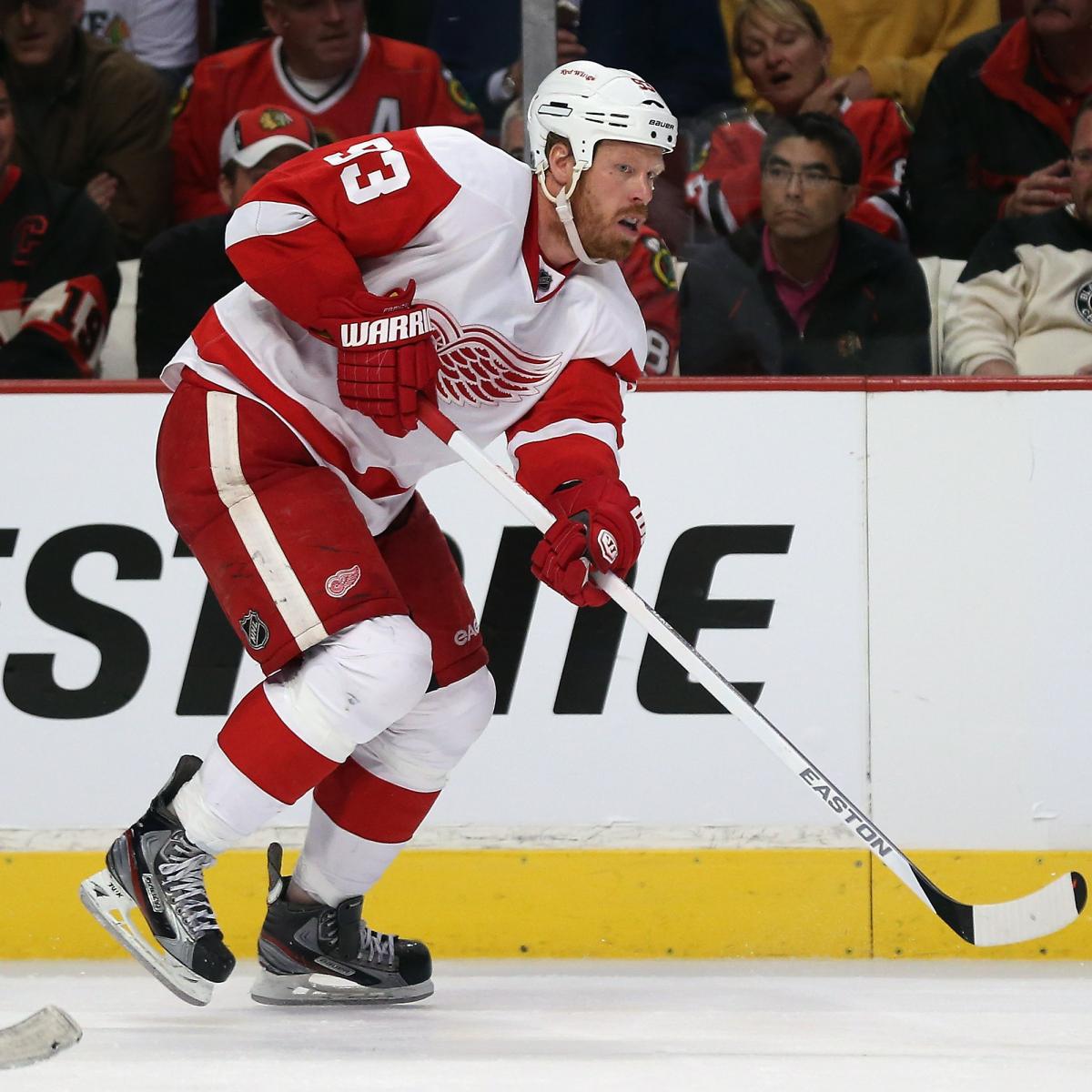 Red Wings' Playoff Hopes Dim After Vegas Loss Red Wings' Playoff Hopes Dim After Vegas Loss