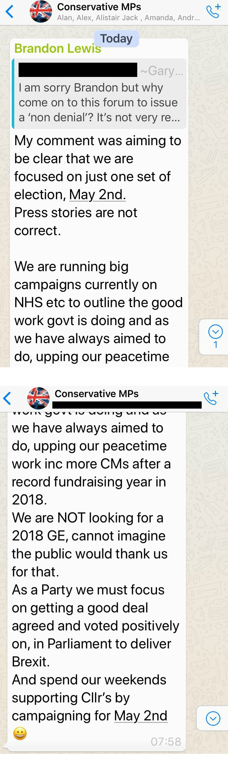 Reform Party Implodes Amidst Leaked Farage WhatsApp Messages Reform Party Implodes Amidst Leaked Farage WhatsApp Messages