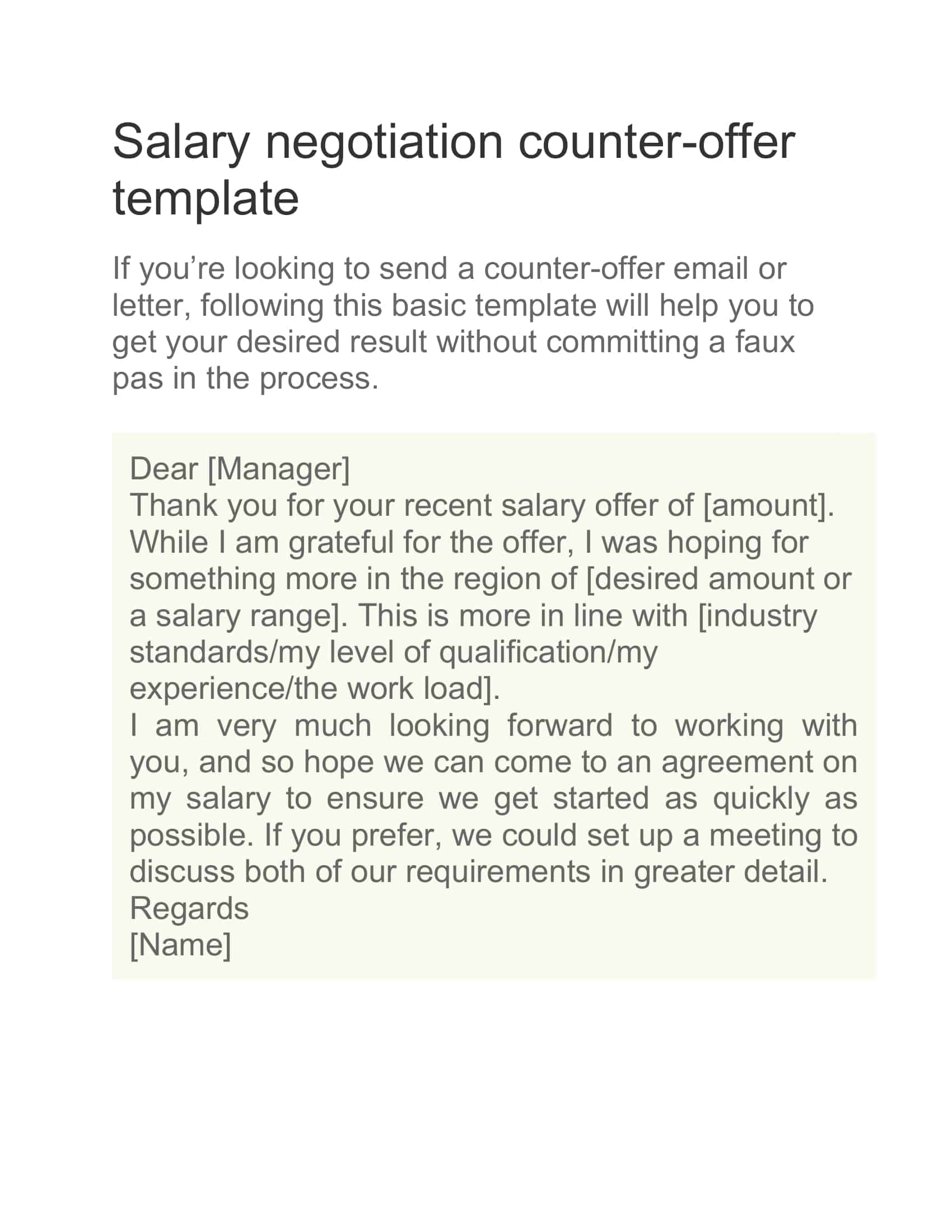 Responding To A 'Best And Final' Job Offer: A Guide To Negotiation Responding To A 'Best And Final' Job Offer: A Guide To Negotiation