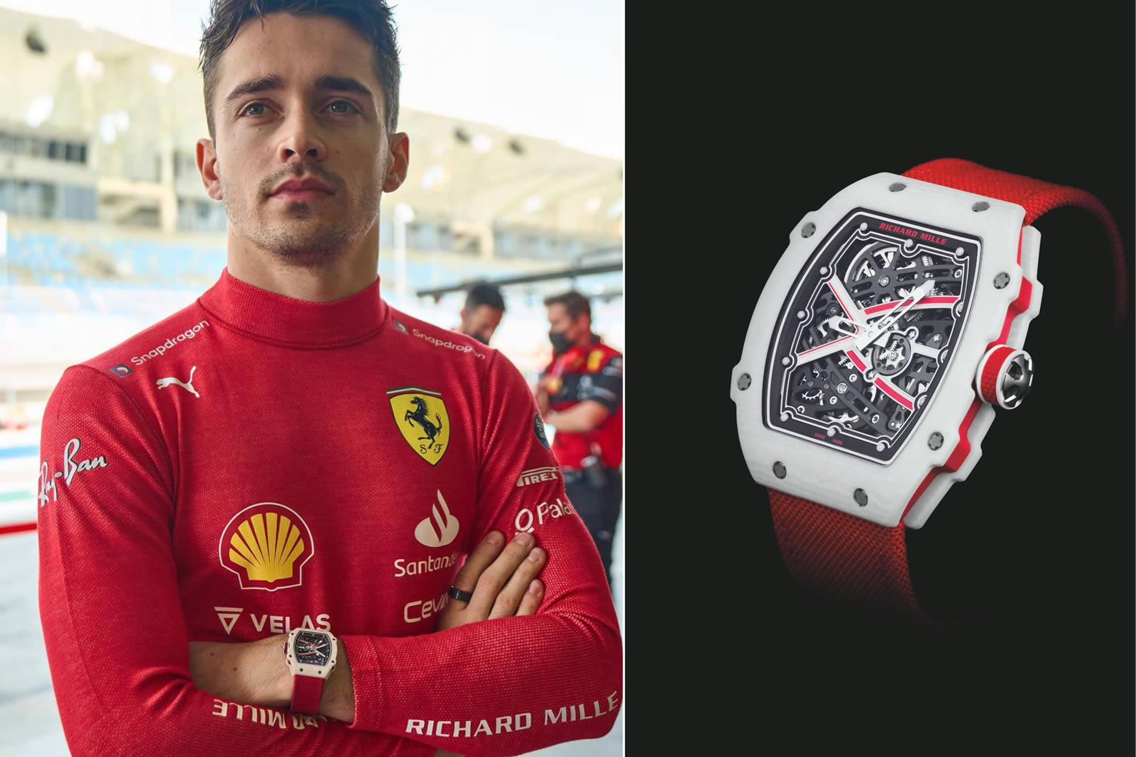 Richard Mille's Latest Timepiece: The Charles Leclerc RM72-01 Richard Mille's Latest Timepiece: The Charles Leclerc RM72-01
