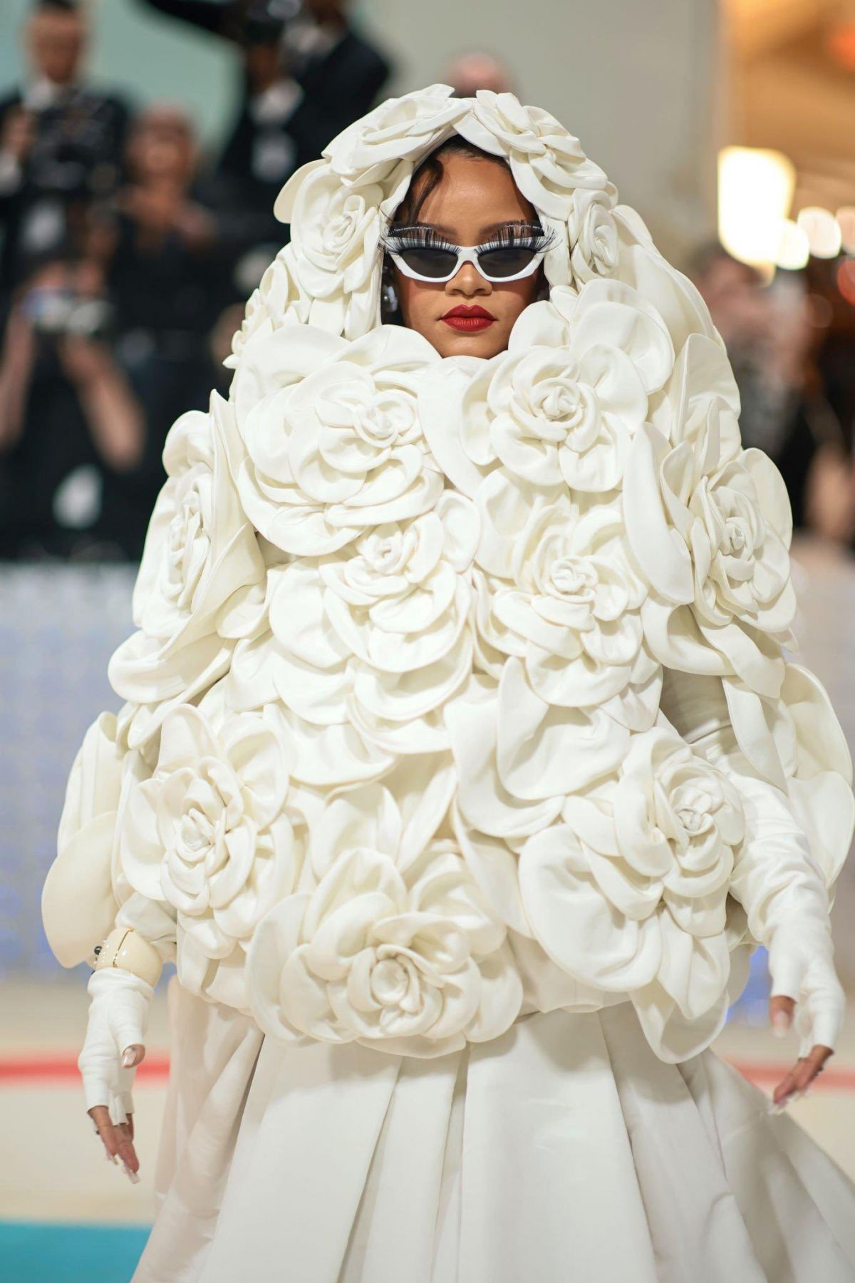 Rihanna's Third Pregnancy Announcement At The Met Gala Rihanna's Third Pregnancy Announcement At The Met Gala