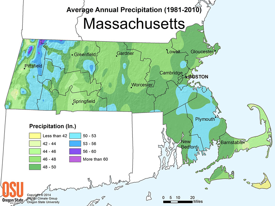 Rising Rainfall Amounts In Western Massachusetts Due To Climate Change Rising Rainfall Amounts In Western Massachusetts Due To Climate Change