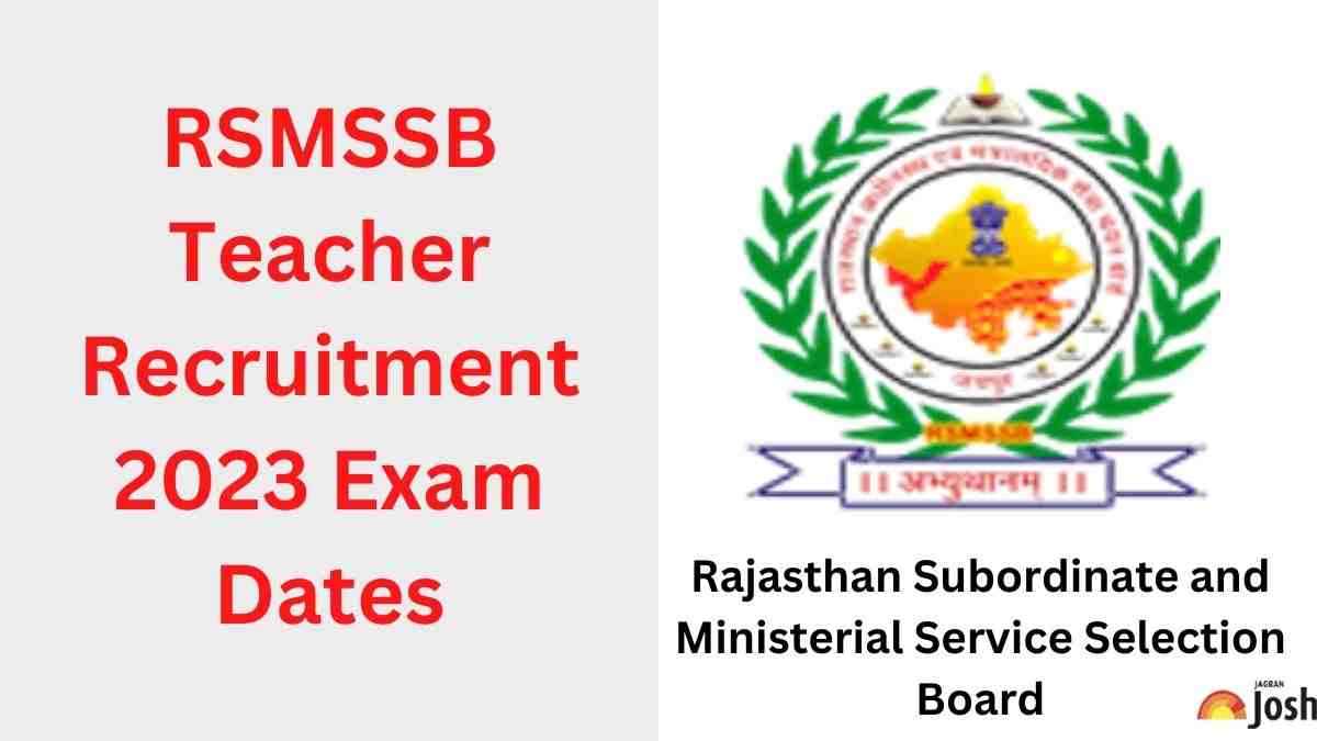 RSMSSB 2025-26: Exam Schedule And Important Dates RSMSSB 2025-26: Exam Schedule And Important Dates
