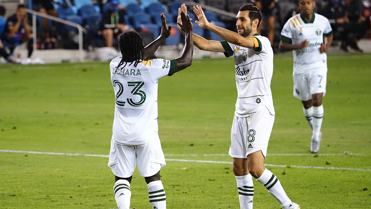 San Jose Earthquakes Secure 4-1 Victory Over Portland Timbers San Jose Earthquakes Secure 4-1 Victory Over Portland Timbers