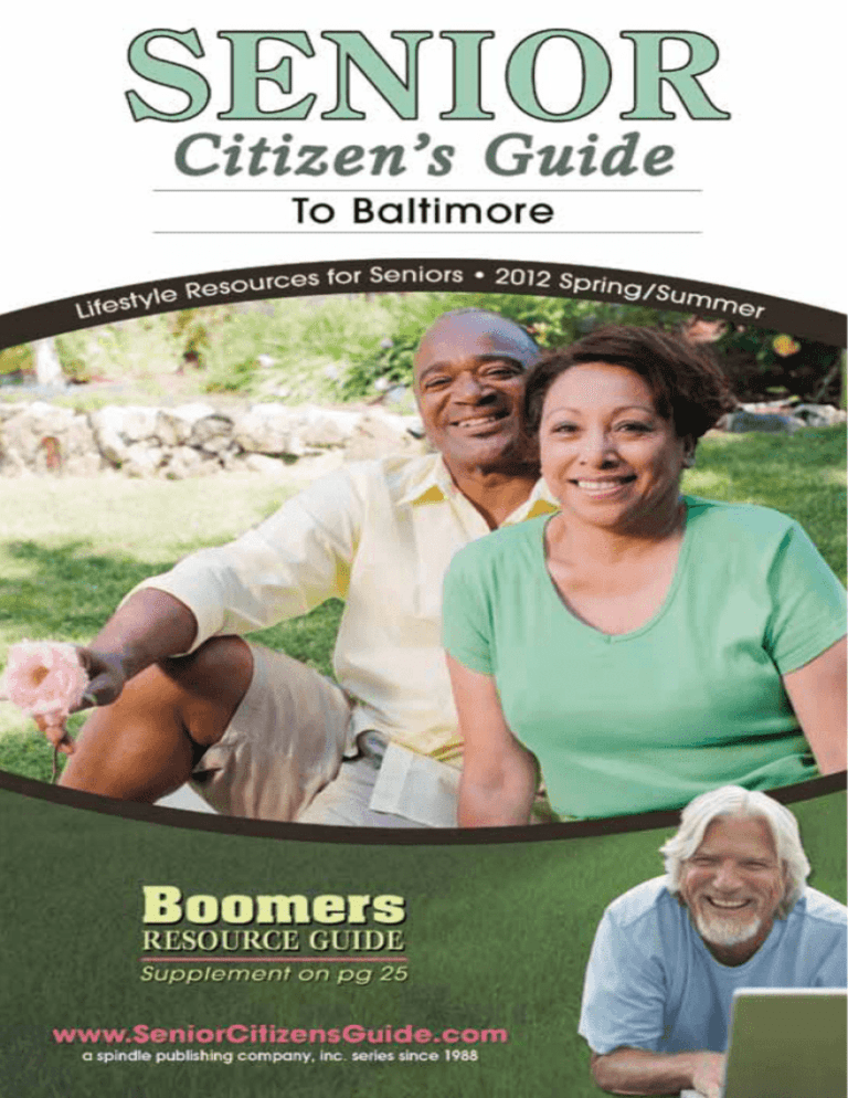 Senior Citizen's Guide: Calendar Of Trips And Events Senior Citizen's Guide: Calendar Of Trips And Events