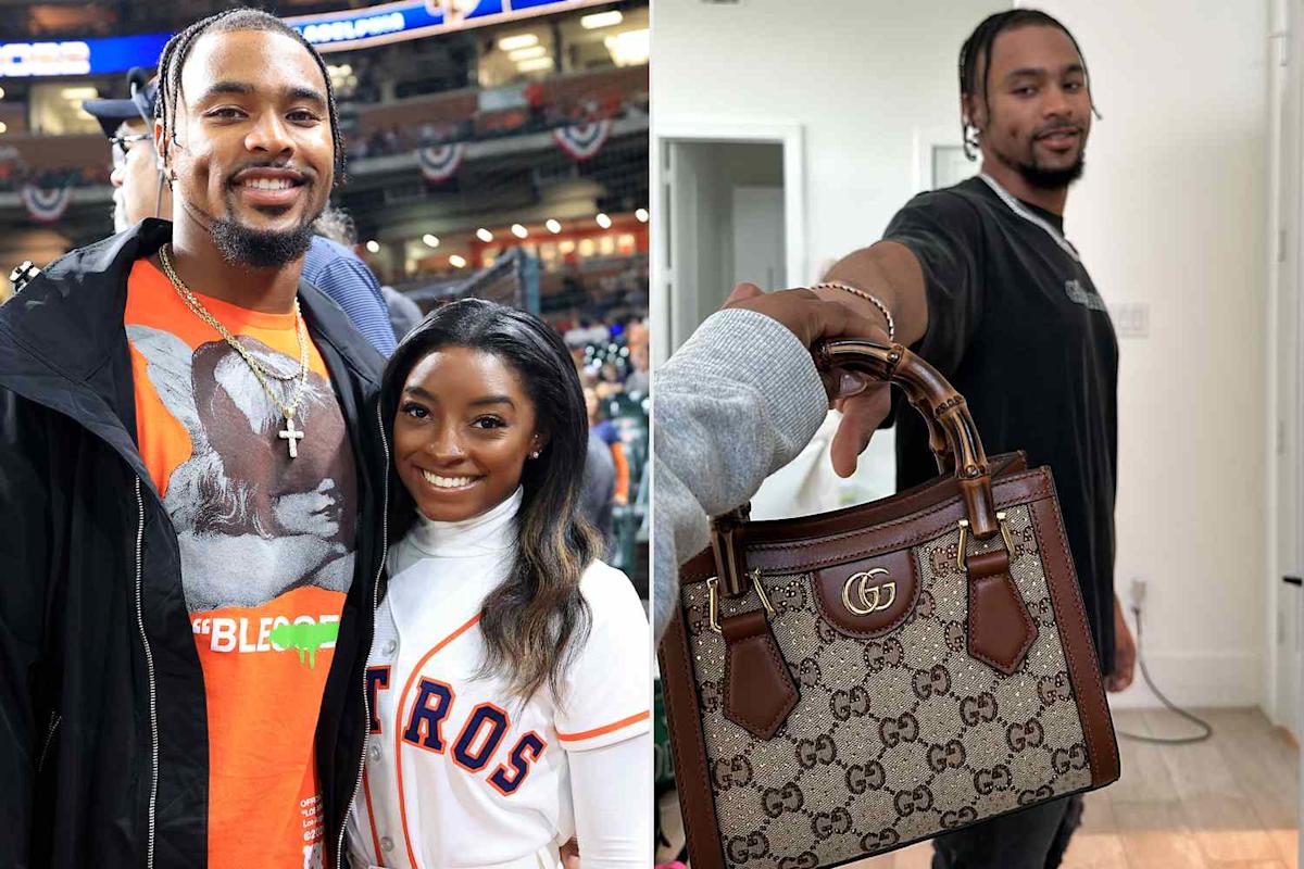 Simone Biles Buys Luxury Bags: Husband's Support Sparks Fan Outrage Simone Biles Buys Luxury Bags: Husband's Support Sparks Fan Outrage