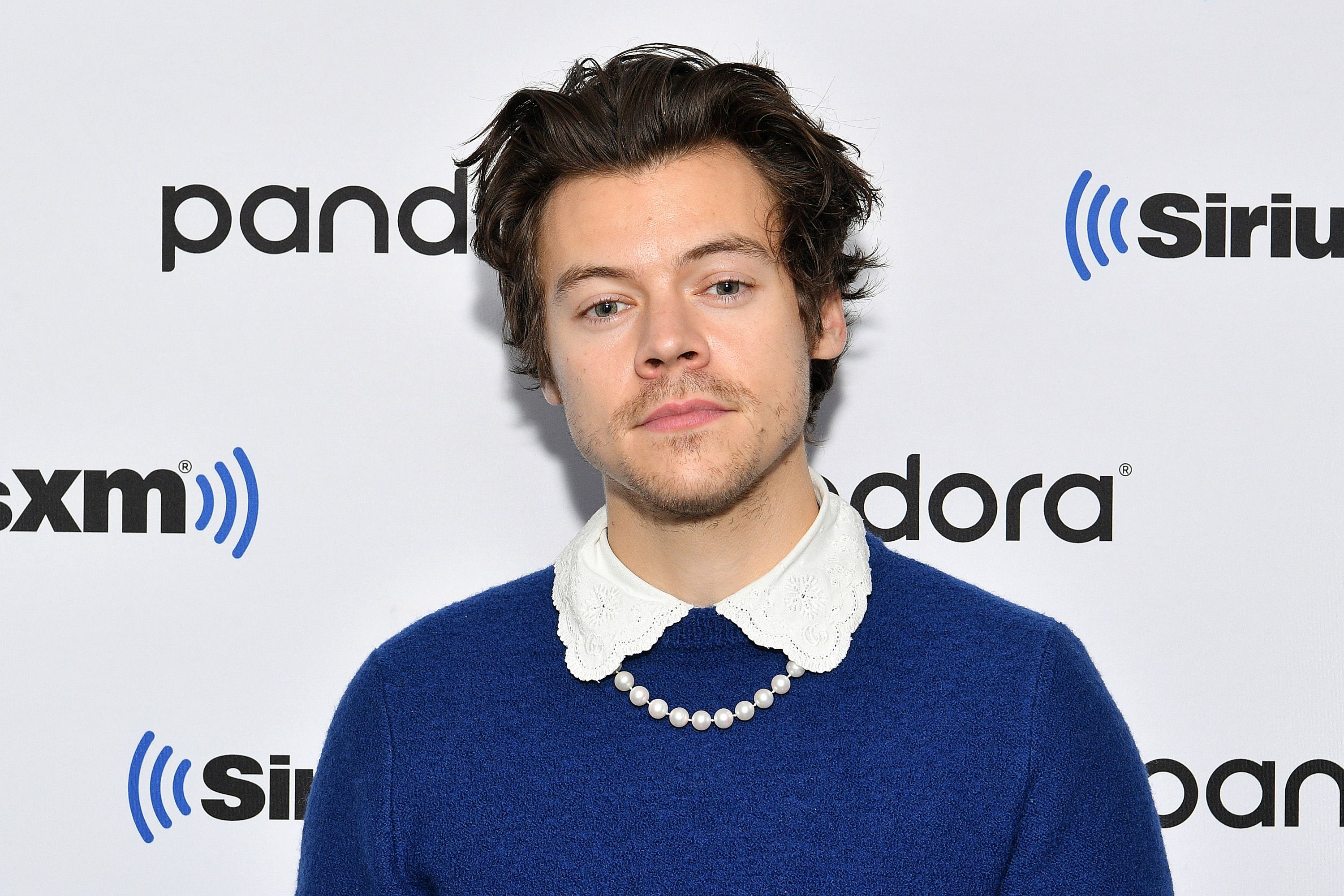 Singer Harry Styles Spotted With A Seventies Style Moustache In London Singer Harry Styles Spotted With A Seventies Style Moustache In London
