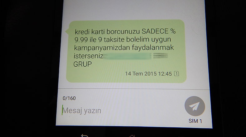 SMS Dolandırıcılığı Şikayetlerinde Artış!