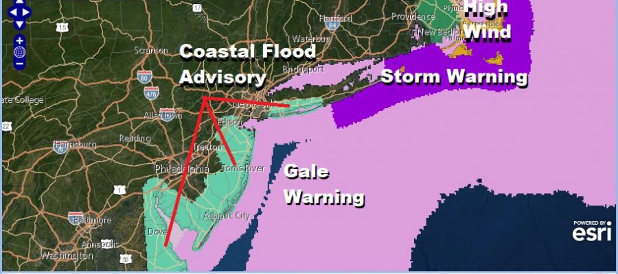 Southeast PA Coastal Flood Advisory Issued For Wednesday Southeast PA Coastal Flood Advisory Issued For Wednesday