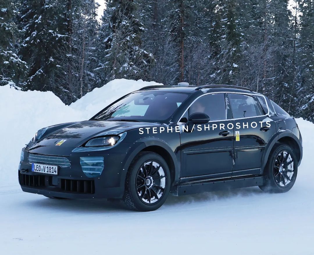 Spy Shots: The 2026 Porsche Cayenne EV Takes Shape Spy Shots: The 2026 Porsche Cayenne EV Takes Shape