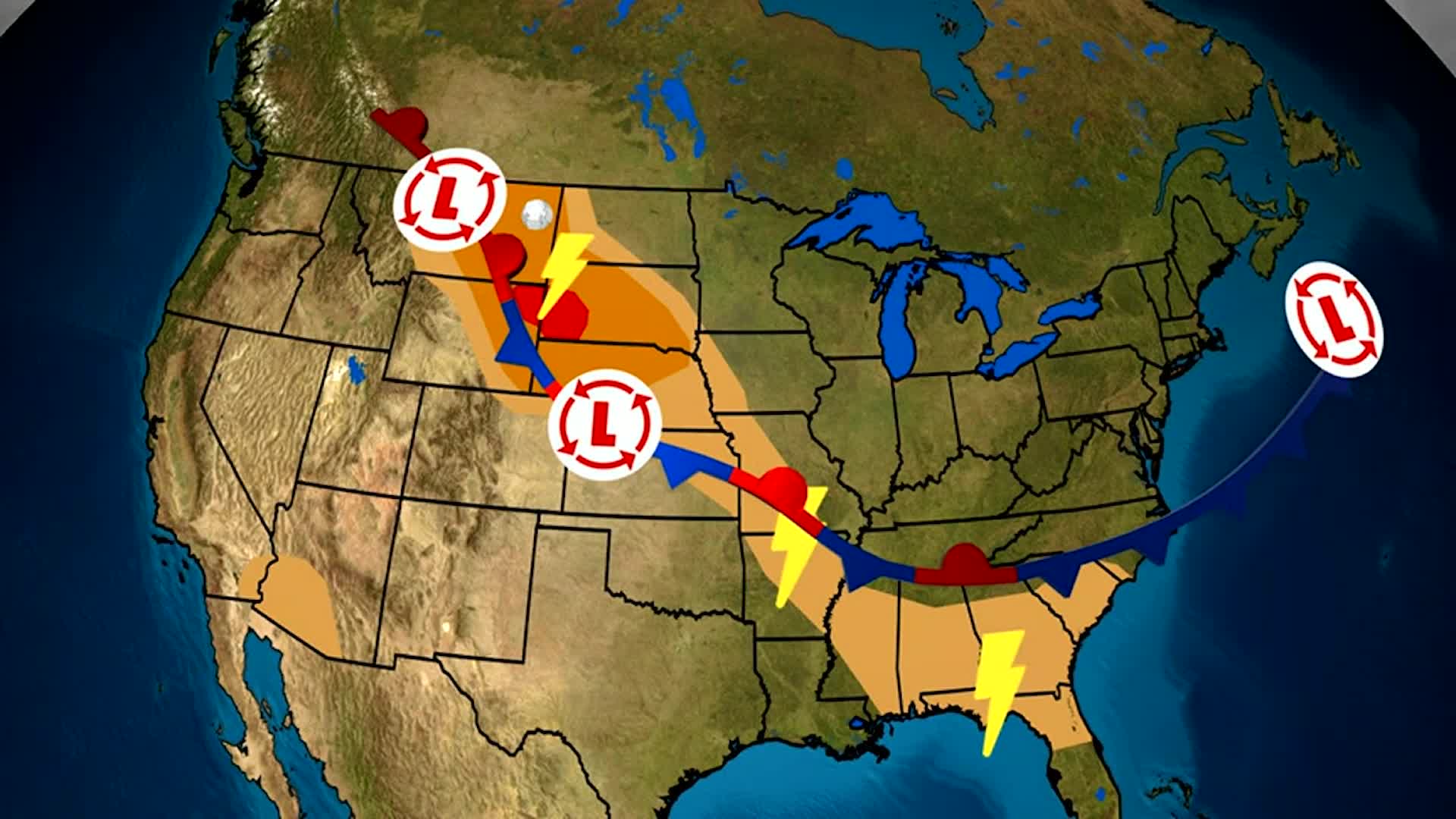 Stormy Overnight? Severe Weather Possible Monday Stormy Overnight? Severe Weather Possible Monday