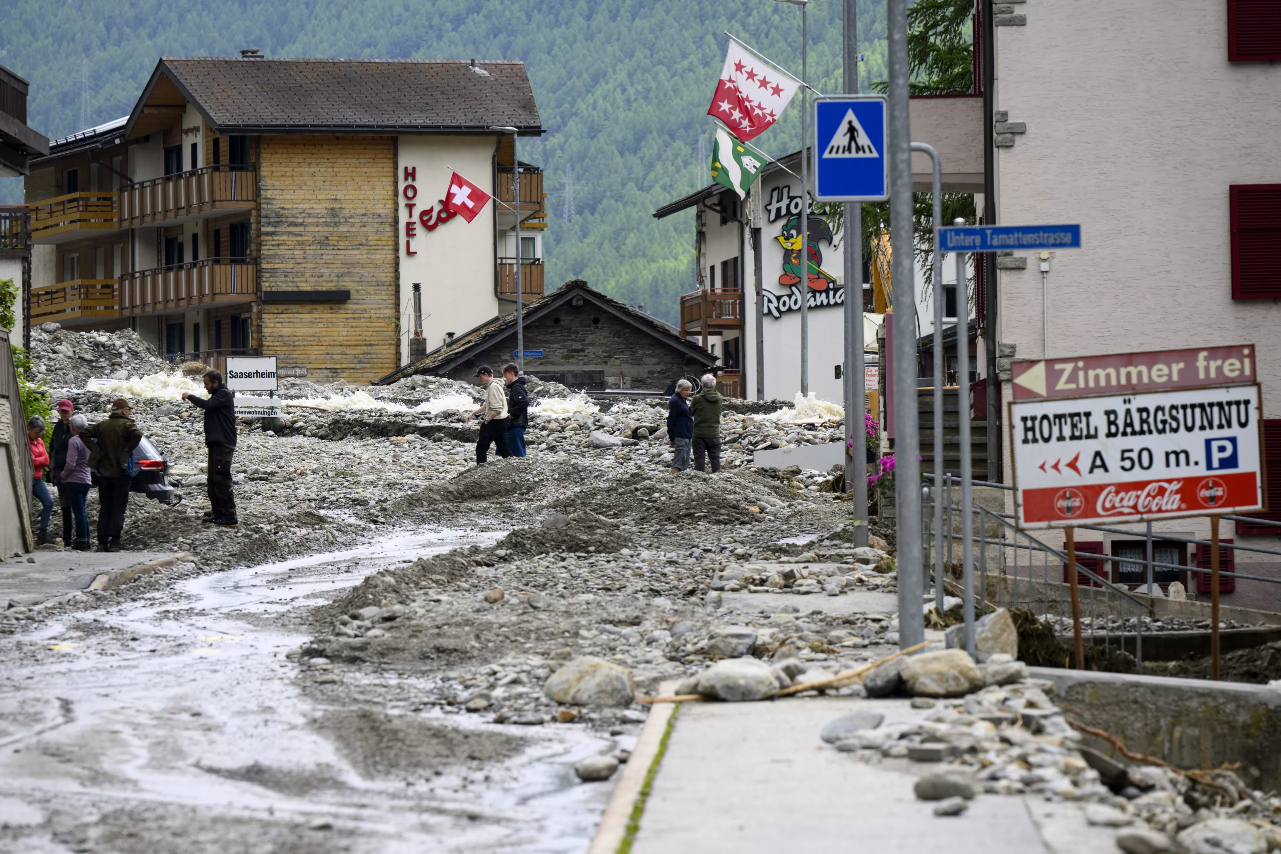 Swiss Mountain Municipality Faces Evacuation Due To Landslide Threat Swiss Mountain Municipality Faces Evacuation Due To Landslide Threat