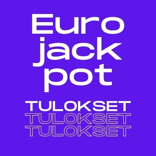 Tänään Arvotut Eurojackpot-numerot - Katso Ilta-Sanomista Tänään Arvotut Eurojackpot-numerot - Katso Ilta-Sanomista