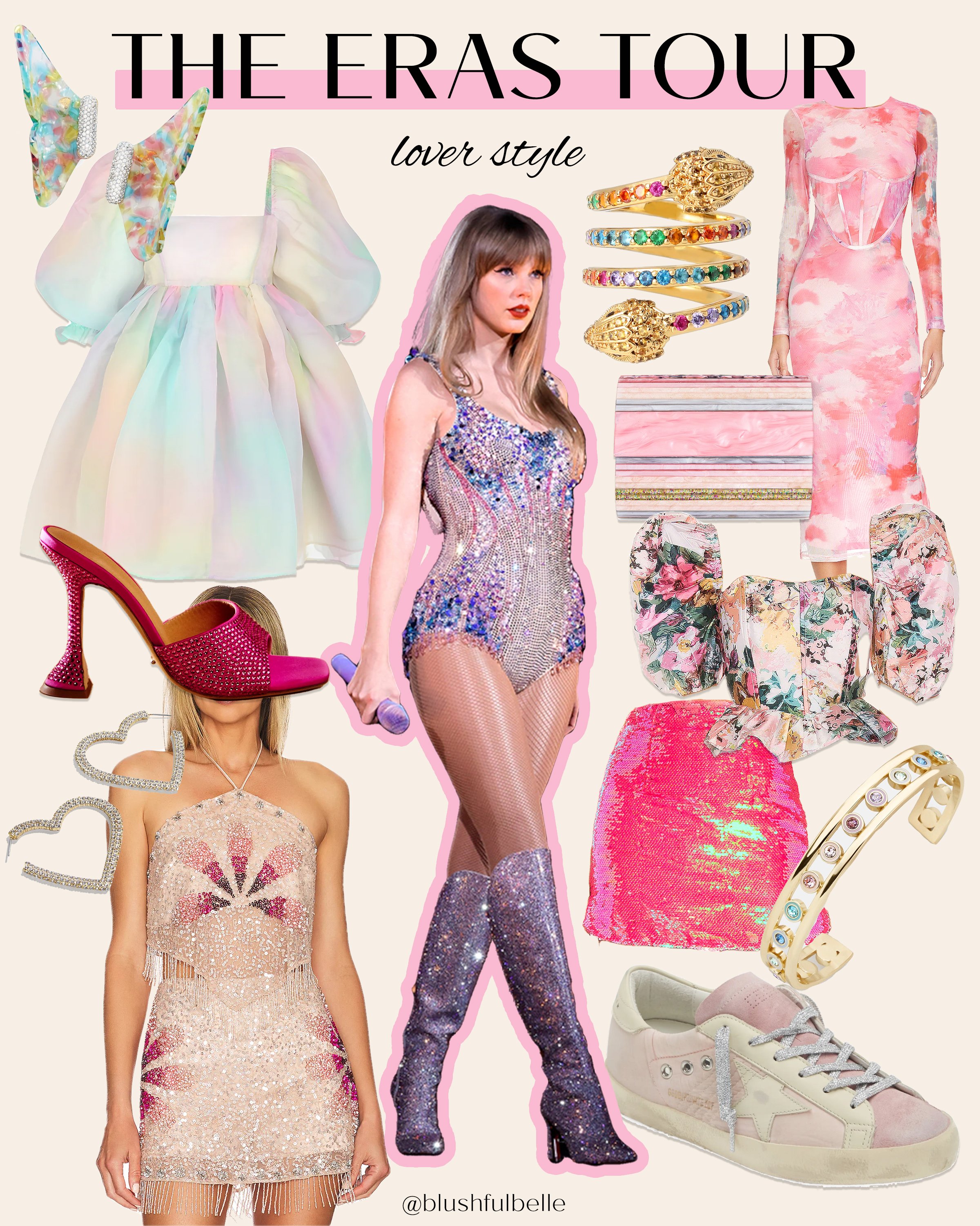 Taylor Swift's Eras Tour Wardrobe: A Close-Up Look At Her Stunning Outfits Taylor Swift's Eras Tour Wardrobe: A Close-Up Look At Her Stunning Outfits