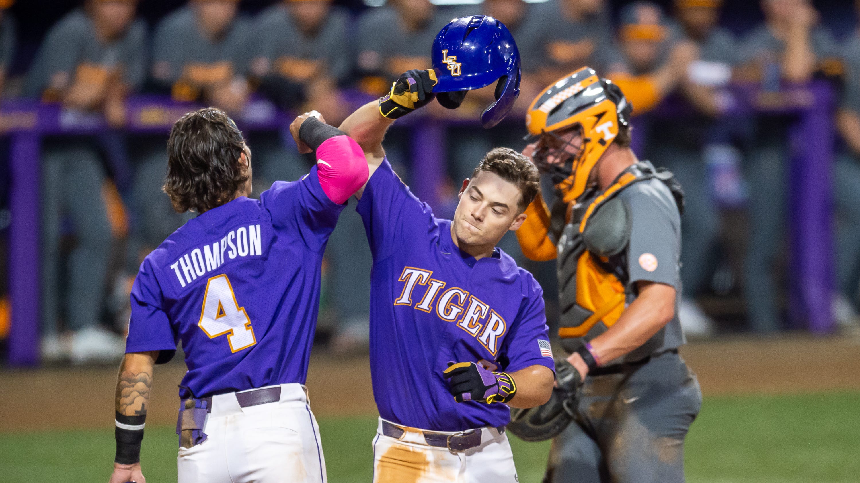 Tennessee Rallies Past LSU To Split Series Tennessee Rallies Past LSU To Split Series