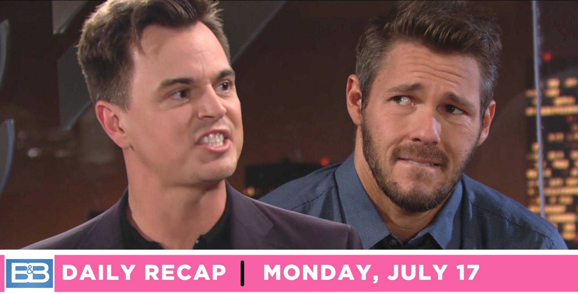 The Bold And The Beautiful April 3 Recap: Liam's Collapse After Explosive Bill Confrontation The Bold And The Beautiful April 3 Recap: Liam's Collapse After Explosive Bill Confrontation