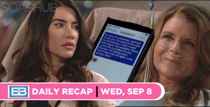 The Bold And The Beautiful Wednesday, April 16 Recap: Liam's Strange Behavior And Bridget's Stunning Discovery The Bold And The Beautiful Wednesday, April 16 Recap: Liam's Strange Behavior And Bridget's Stunning Discovery