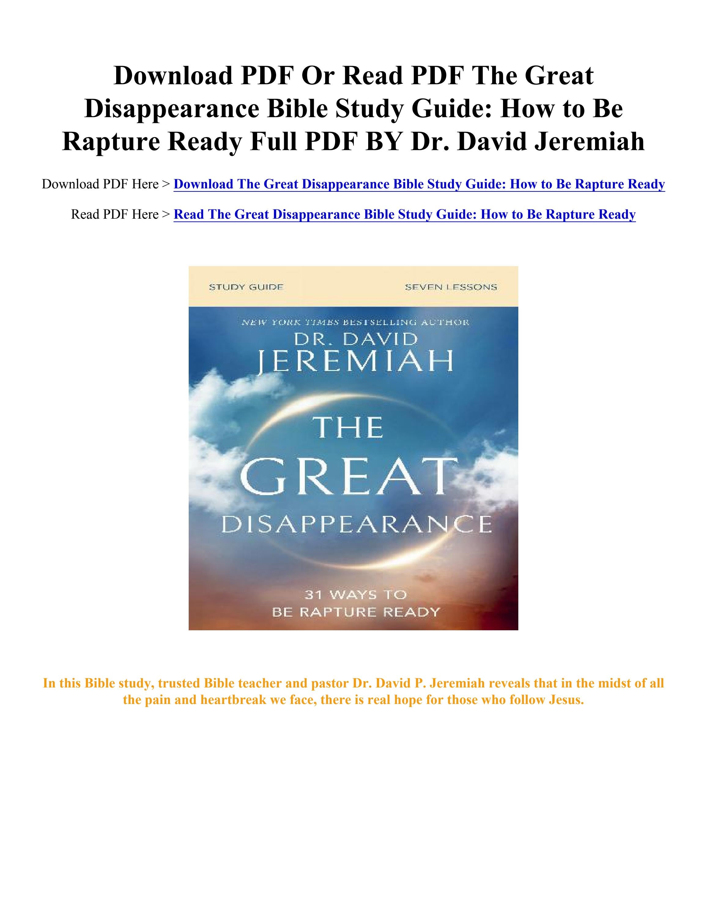 The Disappearance: A Comprehensive Guide The Disappearance: A Comprehensive Guide