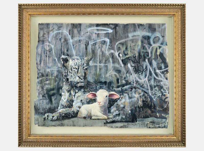 The Identity Of The Tagger: A Banksy Painting Heads To Auction The Identity Of The Tagger: A Banksy Painting Heads To Auction